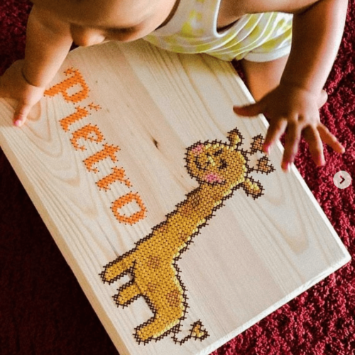 Toy box Cherieswood: </br>Giraffa