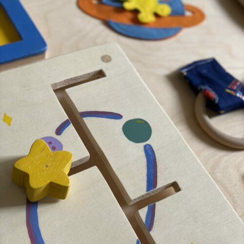 Personalized Busy Board, Space Series – photo 2
