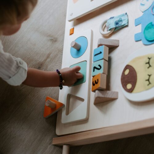 Baby Play Gym + Busy Board Gift Bundle – photo 2