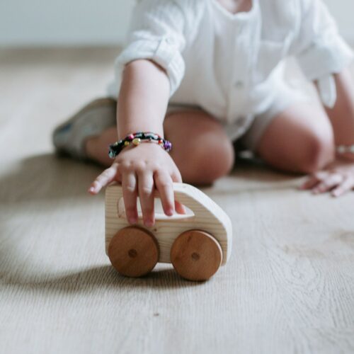 Wooden Toy Car, Handmade in Italy – photo 2