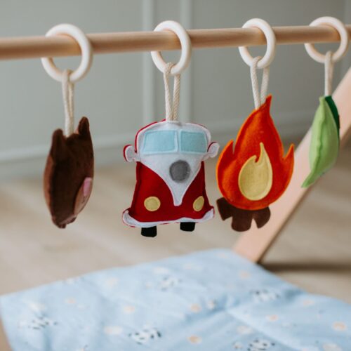 Baby Play Gym Charms in Hand-Sewn Felt – photo 7