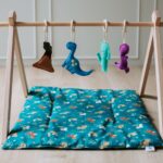 Wooden Baby Play Gym: Dino Series