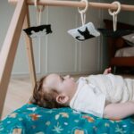 Palestrina neonato in legno Bianco e Nero – foto 4