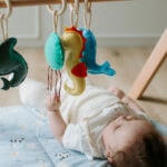 Wooden Baby Play Gym, Sea Animals Series – photo 3