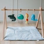 Wooden Baby Play Gym, Sea Animals Series