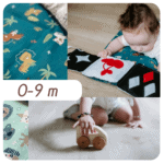 Baby Gift Set with Wooden Car, First Steps