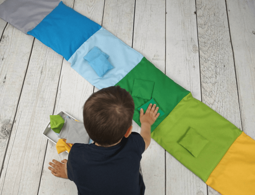 Sacchetti sensoriali Montessori