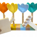 Wooden Tulip Garden Toy, The Little Gardener