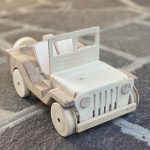 Wooden Jeep Toy, Handmade in Italy – photo 5